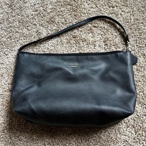 Guess brand small black tote bag